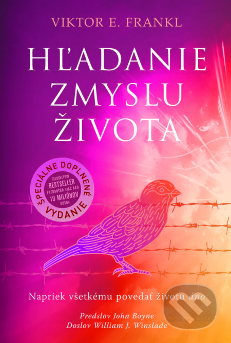 Kniha: Hľadanie zmyslu života (špeciálne vydanie) (Viktor E. Frankl), 2023 Kniha: Hľadanie zmyslu života (špeciálne vydanie) (Viktor E. Frankl), 2023