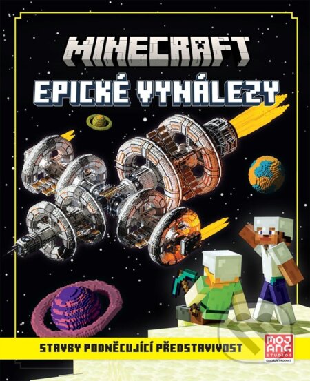 Kniha: Minecraft: Epické vynálezy (Autorský kolektiv). Egmont ČR, 2023 Kniha: Minecraft: Epické vynálezy (Autorský kolektiv). Egmont ČR, 2023