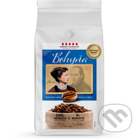 Kávy a čaje: Marína&Sládkovič Bohyňa (Cafepoint). Cafepoint, 2023 Kávy a čaje: Marína&Sládkovič Bohyňa (Cafepoint). Cafepoint, 2023