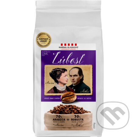 Kávy a čaje: Marína&Sládkovič Ľúbosť (Cafepoint). Cafepoint, 2023 Kávy a čaje: Marína&Sládkovič Ľúbosť (Cafepoint). Cafepoint, 2023