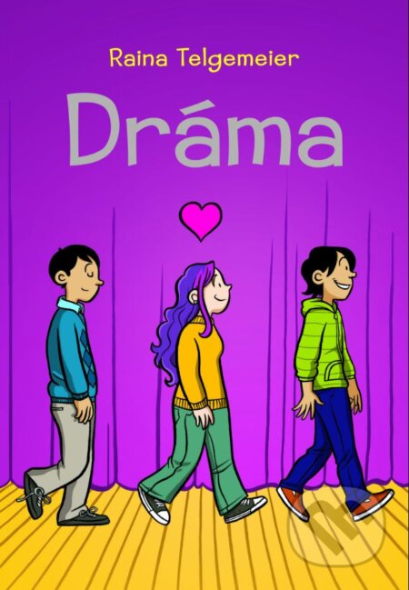 Kniha: Dráma (Raina Telgemeier). Slovart, 2023 Kniha: Dráma (Raina Telgemeier). Slovart, 2023