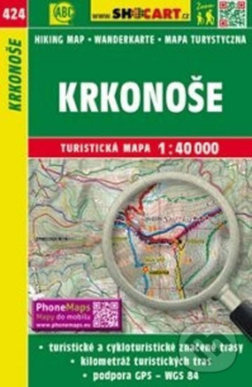 SC 424 Krkonoše 1:40 000 (SHOCart). SHOCart SC 424 Krkonoše 1:40 000 (SHOCart). SHOCart
