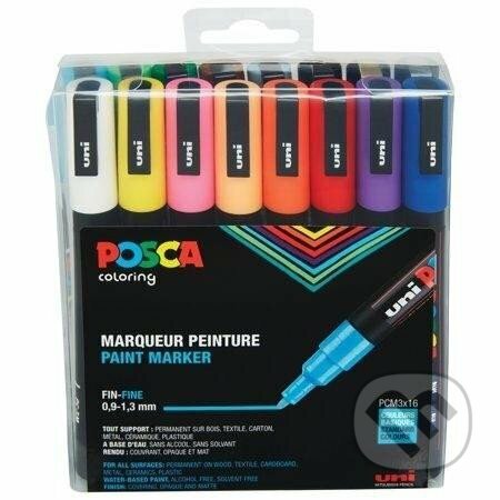 Sada akrylových popisovačů 0,9-1,3 mm - mix barev (OFFICE LINE). OFFICE LINE, 2023 Sada akrylových popisovačů 0,9-1,3 mm - mix barev (OFFICE LINE). OFFICE LINE, 2023