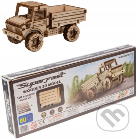 Puzzle: 3D Nákladní auto (Wooden City). Wooden City, 2023 Puzzle: 3D Nákladní auto (Wooden City). Wooden City, 2023