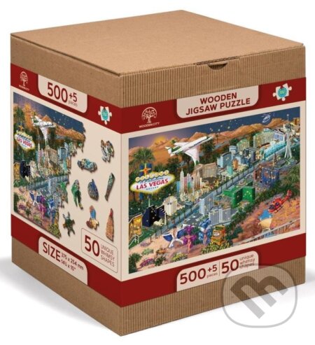 Puzzle: Las Vegas (Wooden City). Wooden City, 2023 Puzzle: Las Vegas (Wooden City). Wooden City, 2023