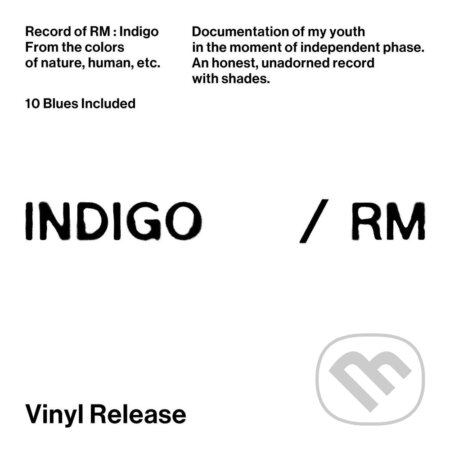 Hudobné CD: RM (BTS): Indigo LP (Hudobné albumy). Hudobné albumy, 2023 Hudobné CD: RM (BTS): Indigo LP (Hudobné albumy). Hudobné albumy, 2023