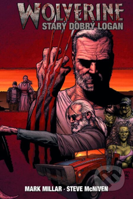 Kniha: Wolverine: Starý dobrý Logan (Mark Millar a Steve McNiven). Slovart, Crew, 2023 Kniha: Wolverine: Starý dobrý Logan (Mark Millar a Steve McNiven). Slovart, Crew, 2023