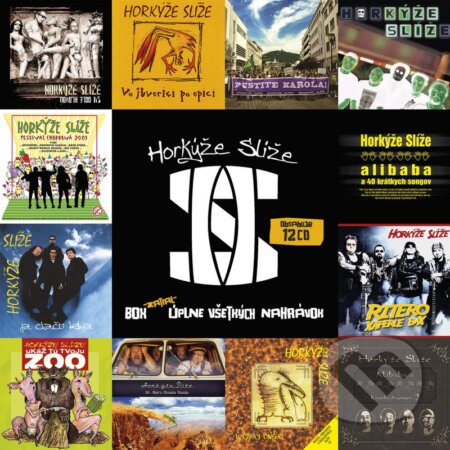 Hudební CD: Horkýže slíže: Box 'zatial' úplne všetkých nahrávok (Hudobné albumy). Hudobné albumy, 2023 Hudební CD: Horkýže slíže: Box 'zatial' úplne všetkých nahrávok (Hudobné albumy). Hudobné albumy, 2023