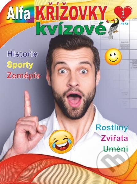 Kniha: Křížovky kvízové 1/2023 (Alfasoft). Alfasoft, 2023 Kniha: Křížovky kvízové 1/2023 (Alfasoft). Alfasoft, 2023