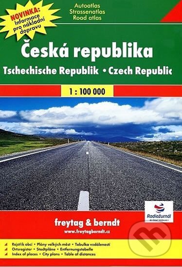Autoatlas ČR 1:100000 (freytag&berndt). freytag&berndt, 2002 Autoatlas ČR 1:100000 (freytag&berndt). freytag&berndt, 2002