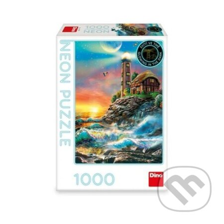 Puzzle: Puzzle 1000 Maják neon (Dino). Dino, 2023 Puzzle: Puzzle 1000 Maják neon (Dino). Dino, 2023