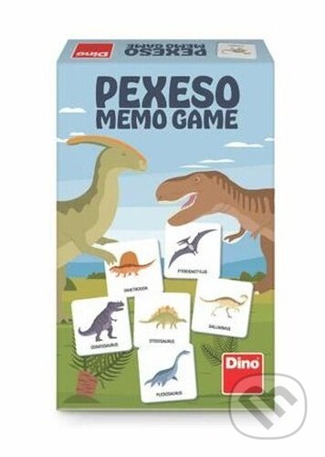 Spoločenská hra: Pexeso Dinosauři (Dino). Dino, 2023 Spoločenská hra: Pexeso Dinosauři (Dino). Dino, 2023
