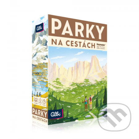 Společenská hra: Parky - Na cestách (Albi). Albi, 2022 Společenská hra: Parky - Na cestách (Albi). Albi, 2022