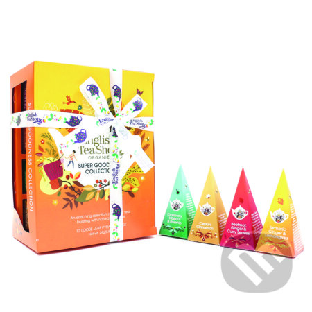 Kávy a čaje: Super Tea Collection 24 G (English Tea Shop). English Tea Shop, 2023 Kávy a čaje: Super Tea Collection 24 G (English Tea Shop). English Tea Shop, 2023