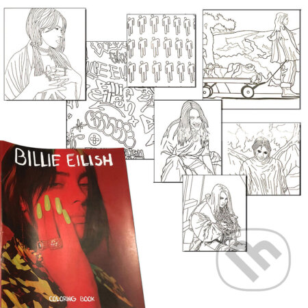 Omalovánky Billie Eilish: 20 listů, , 2023