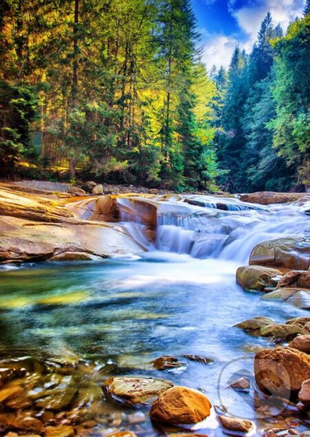 Puzzle: Beautiful Waterfall in the Forest (Grafika). Grafika, 2023 Puzzle: Beautiful Waterfall in the Forest (Grafika). Grafika, 2023