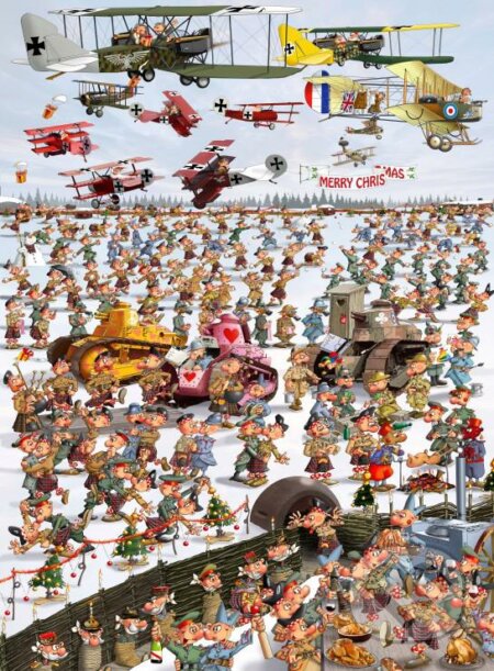 Puzzle: François Ruyer: Armistice 1918 (Grafika). Grafika, 2023 Puzzle: François Ruyer: Armistice 1918 (Grafika). Grafika, 2023