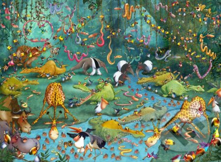 Puzzle: François Ruyer: Jungle (Grafika). Grafika, 2023 Puzzle: François Ruyer: Jungle (Grafika). Grafika, 2023