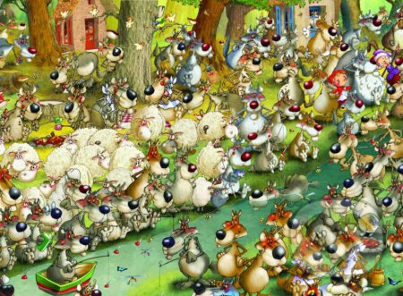Puzzle: François Ruyer: Wolves! (Grafika). Grafika, 2023 Puzzle: François Ruyer: Wolves! (Grafika). Grafika, 2023