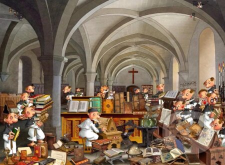 Puzzle: François Ruyer - Scriptorium (Grafika). Grafika, 2023 Puzzle: François Ruyer - Scriptorium (Grafika). Grafika, 2023