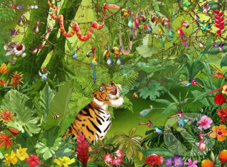 Puzzle: François Ruyer - Jungle 2000 (Grafika). Grafika, 2023 Puzzle: François Ruyer - Jungle 2000 (Grafika). Grafika, 2023