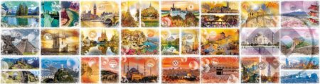 Puzzle: Travel around the World (Grafika). Grafika, 2023 Puzzle: Travel around the World (Grafika). Grafika, 2023