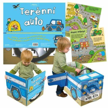 Kniha: Terénní auto (Amy Johnson). Pikola, 2023 Kniha: Terénní auto (Amy Johnson). Pikola, 2023