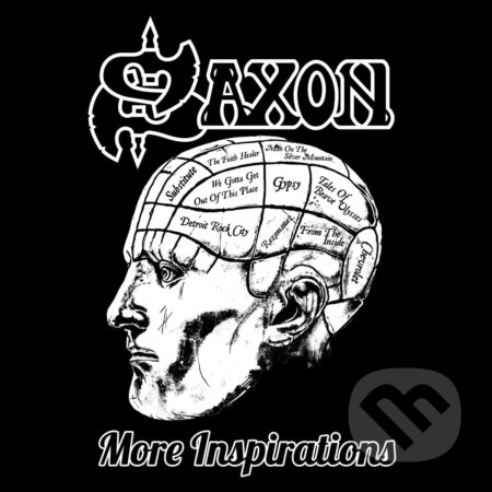 Hudobné CD: Saxon: More Inspirations (Hudobné albumy). Hudobné albumy, 2023 Hudobné CD: Saxon: More Inspirations (Hudobné albumy). Hudobné albumy, 2023