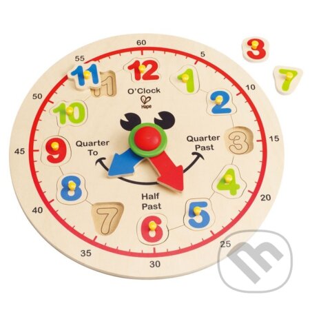 Spoločenská hra: Hodiny na učenie - anglicky (Hape). Hape Spoločenská hra: Hodiny na učenie - anglicky (Hape). Hape