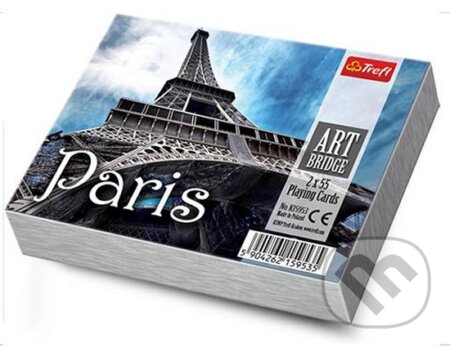 Hracie karty Art Bridge: Paříž, Trefl, 2014