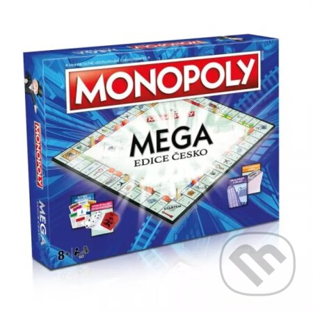 Spoločenská hra: Monopoly MEGA CZ (Winning Moves). Winning Moves, 2023 Spoločenská hra: Monopoly MEGA CZ (Winning Moves). Winning Moves, 2023