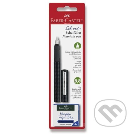 Faber - Castell Bombičkové pero černé + 6 bombiček (Faber-Castell). Faber-Castell, 2020 Faber - Castell Bombičkové pero černé + 6 bombiček (Faber-Castell). Faber-Castell, 2020