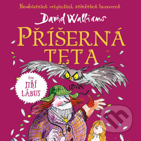 Audiokniha: Příšerná teta (David Walliams). Tympanum, 2023 Audiokniha: Příšerná teta (David Walliams). Tympanum, 2023