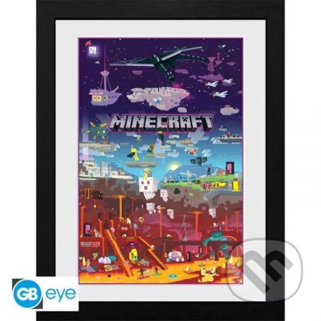 Minecraft Zarámovaný plagát - World Beyond, ABYstyle, 2023