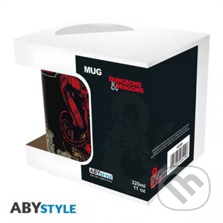 Dungeons and Dragons keramický hrnček 320 ml - Players Handbook (ABYstyle). ABYstyle, 2023 Dungeons and Dragons keramický hrnček 320 ml - Players Handbook (ABYstyle). ABYstyle, 2023