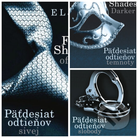 E-kniha: Päťdesiat odtieňov (balíček) (E L James). XYZ E-kniha: Päťdesiat odtieňov (balíček) (E L James). XYZ