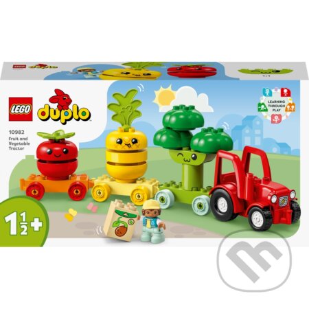 Spoločenská hra: LEGO® DUPLO® 10982 Traktor so zeleninou a ovocím (LEGO). LEGO, 2023 Spoločenská hra: LEGO® DUPLO® 10982 Traktor so zeleninou a ovocím (LEGO). LEGO, 2023
