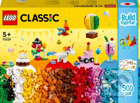 Spoločenská hra: LEGO® Classic 11029 Kreatívny párty box (LEGO). LEGO, 2023 Spoločenská hra: LEGO® Classic 11029 Kreatívny párty box (LEGO). LEGO, 2023