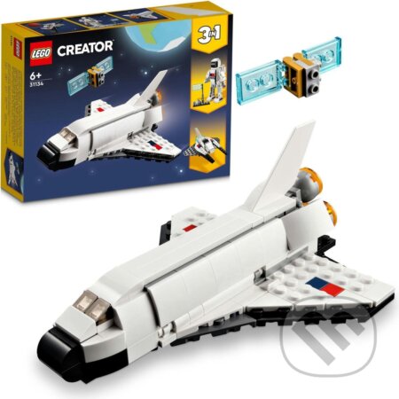 Společenská hra: LEGO® Creator 3 v 1 31134 Raketoplán (LEGO). LEGO, 2023 Společenská hra: LEGO® Creator 3 v 1 31134 Raketoplán (LEGO). LEGO, 2023
