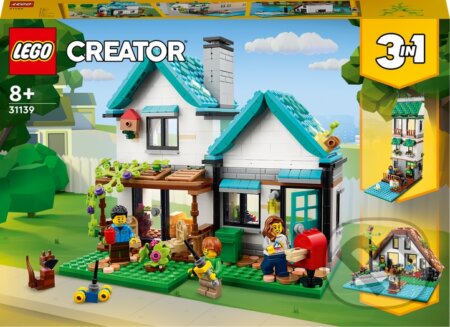 Spoločenská hra: LEGO® Creator 3 v 1 31139 Útulný domček (LEGO). LEGO, 2023 Spoločenská hra: LEGO® Creator 3 v 1 31139 Útulný domček (LEGO). LEGO, 2023