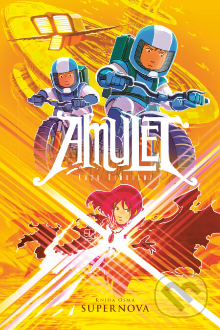 Kniha: Amulet 8 (Kazu Kibuishi). Paseka, 2023 Kniha: Amulet 8 (Kazu Kibuishi). Paseka, 2023