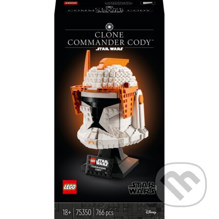 Spoločenská hra: LEGO® Star Wars™ 75350 Helma klonovaného veliteľa Codyho (LEGO). LEGO, 2023 Spoločenská hra: LEGO® Star Wars™ 75350 Helma klonovaného veliteľa Codyho (LEGO). LEGO, 2023