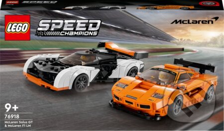 Spoločenská hra: LEGO® Speed Champions 76918 McLaren Solus GT a McLaren F1 LM (LEGO). LEGO, 2023 Spoločenská hra: LEGO® Speed Champions 76918 McLaren Solus GT a McLaren F1 LM (LEGO). LEGO, 2023