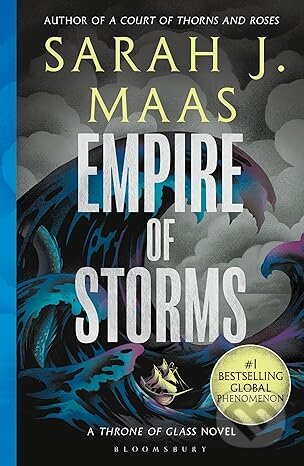 Kniha: Empire of Storms (Sarah J. Maas). Bloomsbury, 2023 Kniha: Empire of Storms (Sarah J. Maas). Bloomsbury, 2023