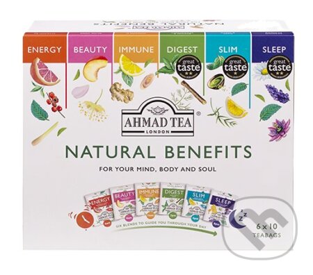 Kávy a čaje: Natural Benefits Selection (AHMAD TEA). AHMAD TEA Kávy a čaje: Natural Benefits Selection (AHMAD TEA). AHMAD TEA