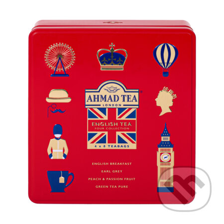 Kávy a čaje: English tea four collection (AHMAD TEA). AHMAD TEA Kávy a čaje: English tea four collection (AHMAD TEA). AHMAD TEA