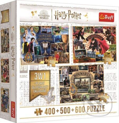 Puzzle: Harry Potter: Turnaj troch kúzelníkov, Metlobal a Rokfort (Trefl). Trefl, 2022 Puzzle: Harry Potter: Turnaj troch kúzelníkov, Metlobal a Rokfort (Trefl). Trefl, 2022