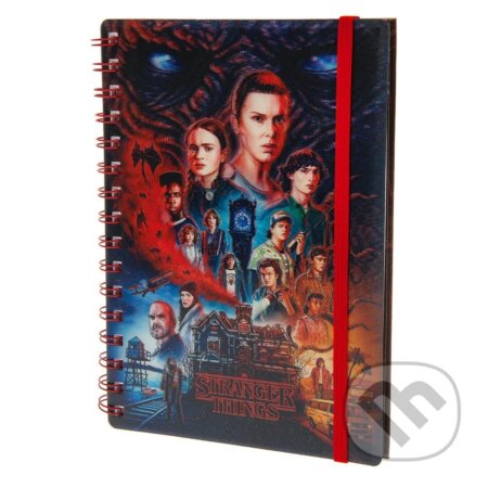 Zápisník Stranger Things 4 - Vecna (Pyramid International). Pyramid International, 2023 Zápisník Stranger Things 4 - Vecna (Pyramid International). Pyramid International, 2023