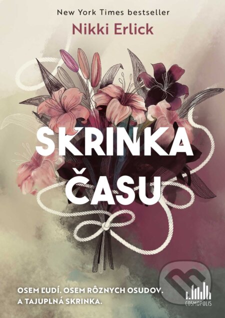 Kniha: Skrinka času (Nikki Erlick). Cosmopolis, 2023 Kniha: Skrinka času (Nikki Erlick). Cosmopolis, 2023