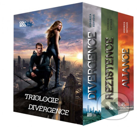 Kniha: Divergence (box) (Veronica Roth). CooBoo CZ, 2014 Kniha: Divergence (box) (Veronica Roth). CooBoo CZ, 2014